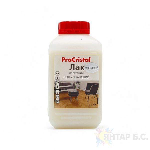 Лак паркетний поліуретановий ProCristal Lacquer IР-16 i00100148 фото
