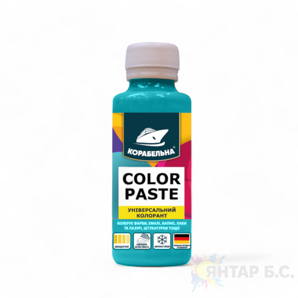 Універсальний колорант COLOR PASTE Корабельна С15 морська хвиля 4823093911758 фото