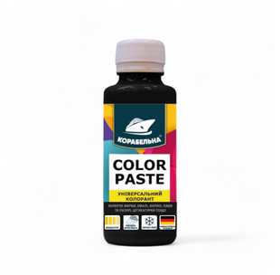 Універсальний колорант COLOR PASTE Корабельна С18 чорний 4823093911611 фото