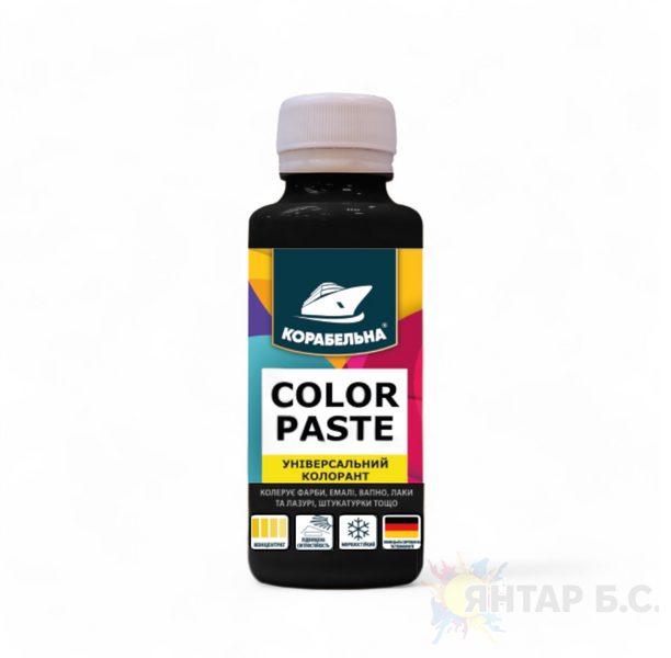 Універсальний колорант COLOR PASTE Корабельна С18 чорний 4823093911611 фото