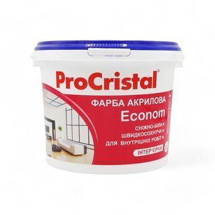 Краска акриловая интерьерная ProCristal Econom IR-230 i00301284 фото